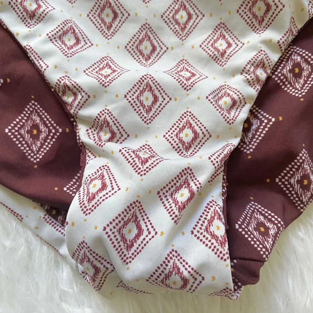 urban outfitters reversible bikini bottom boho vibes - Picture 7 of 14